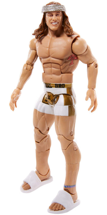 Wwe Matt Riddle Elite Series #78 Deluxe Action Figure With Realistic Facial Detailing, Iconic Ring Gear & Accessories