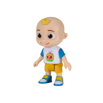 Cocomelon Friends & Family, 4 Figure Pack - 3 Inch Character Toys - Features Two Baby Jj Figures (Tee And Onesie), Tomtom, And Yoyo
