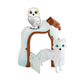 The Elf On The Shelf Extraordinary Noorah Action Figure Set- Includes Noorah Figurine, White Owl Figure And Snowy Den