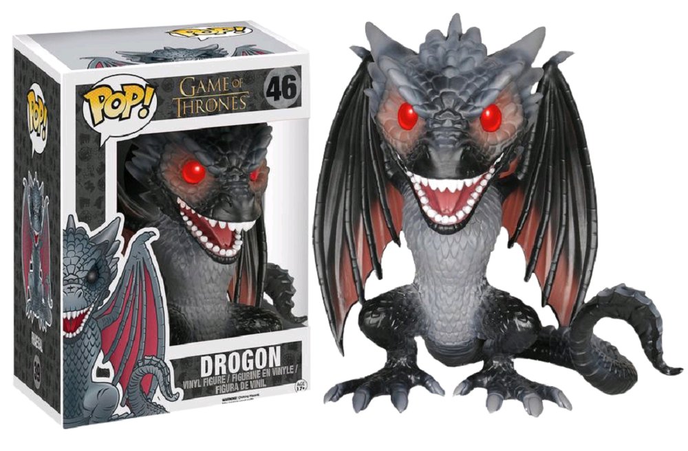 Funko Game of Thrones 6" Pop! Vinyl - Drogon #46, Multicolor, Vinyl Collectible