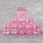 36 of Pack 12MM 6 Sided MINI Dice Set,Translucent Colors Game Dice Set, 6 Sided Standard Colored Dices for Tenzi, Farkle, Yahtze