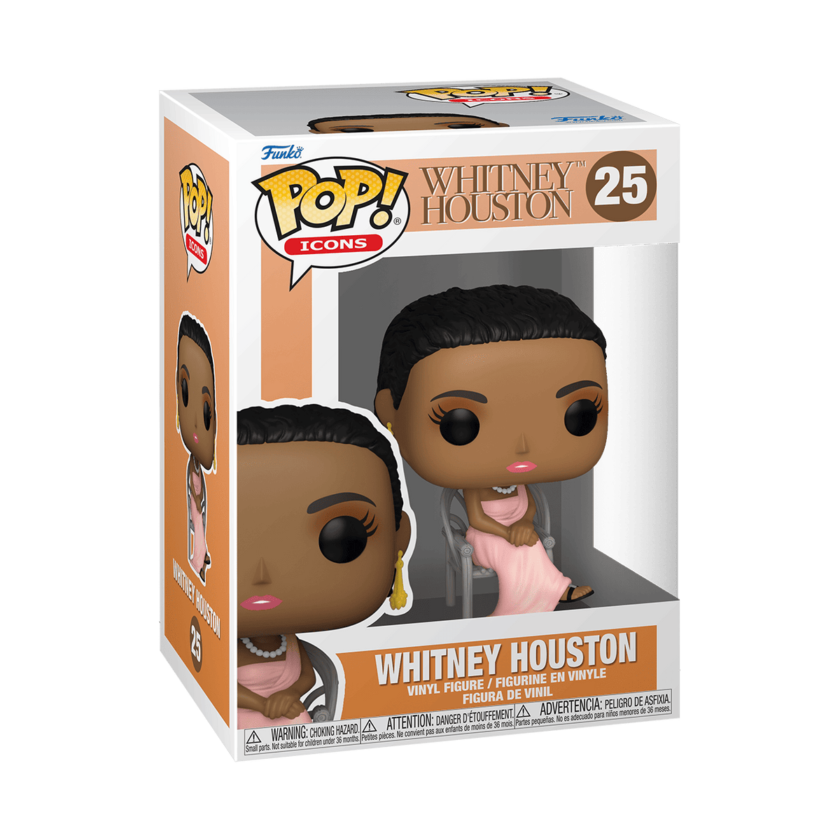 Whitney Houston #25 Funko Pop! Icons Whitney Houston