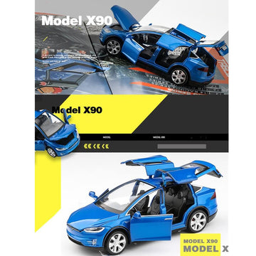 1:32 Scale Model X Alloy Car Model Diecast Toy Vehicles for Kids, Car Model Toy,Pull Back Alloy Car with Lights and Music,Mini V