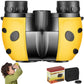 Compact Mini Binoculars For Kids - 8X21 Zoom Kids Binoculars Toy Gift Shock Proof For 3 4 5 6 7 8 9 10 11 12 13 Years Old Boys Girls Bird Watching Sporting Events Children Best Present
