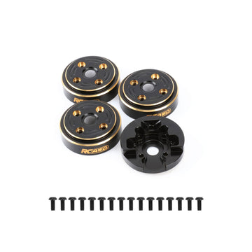 Rcawd Portal Axles Brass Weights 148G For Fms Fcx24 Power Wagon, Smasher,K5 Blazer & Fcx18 Lc80 Land Cruiser 80 Upgrades, 1/24 1
