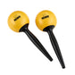Nino Percussion Nino582Y Abs Plastic Maracas, Yellow