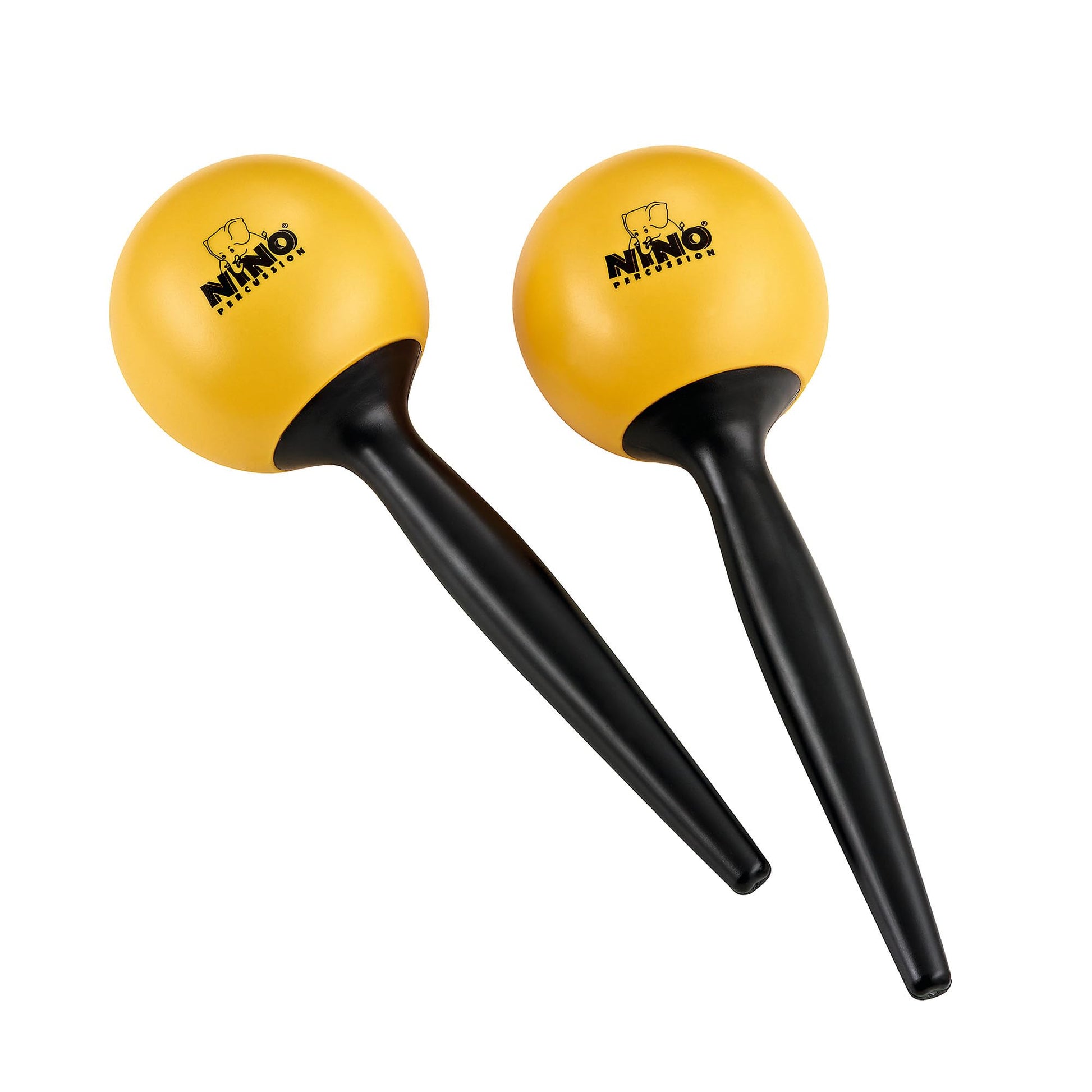 Nino Percussion Nino582Y Abs Plastic Maracas, Yellow