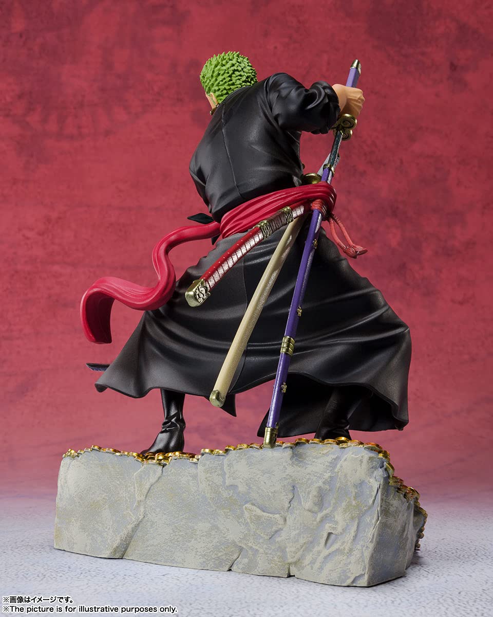 Tamashii Nations - One Piece - Roronoa Zoro - Wt100 Commemorative Eiichiro Oda Illustration Daikaizoku Hyakkei, Bandai Spirits F