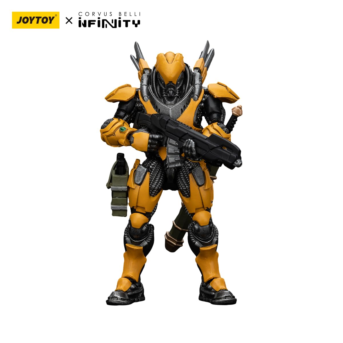 Joytoy Infinity Yu Jing Shang Jilnvincible-1, 1:18 Scale Action Figure Collection Model 4.25In