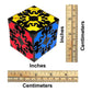 Meffert'S David'S Gear Cube - Black Body