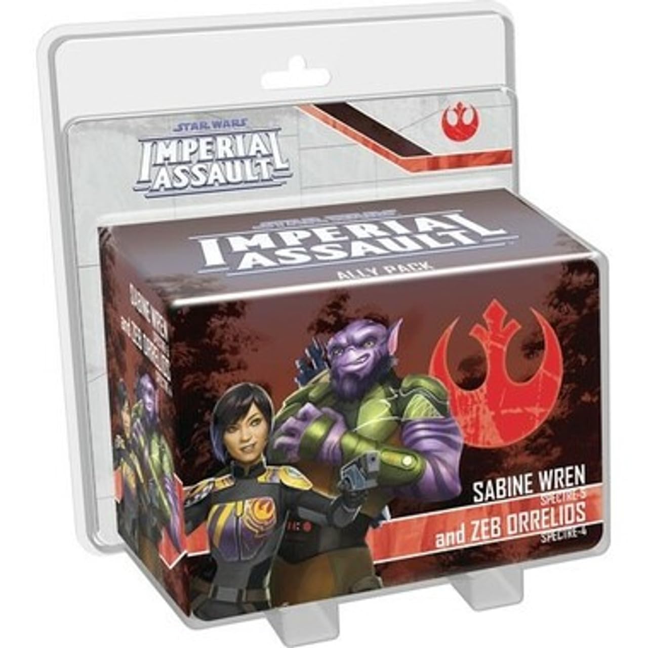 Star Wars Imperial Assault Board Game Sabine Wren And Zeb Orrelios Expansion - Epic Sci-Fi Strategy Game For Kids And Adults, Ag