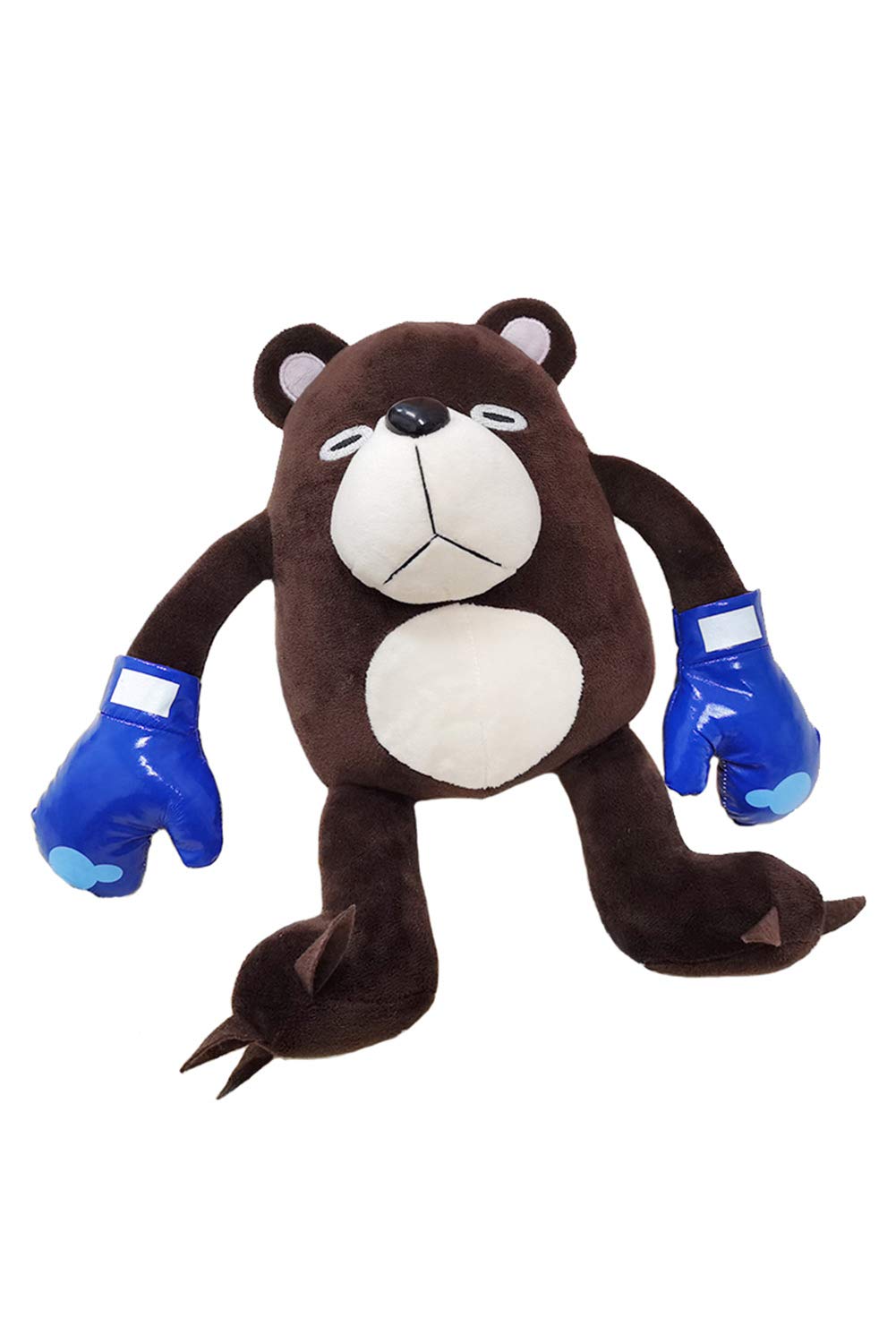 Lixinya Anime Bear Stuffed Animal Brown Bear Plush Cartoon Figure For Kids 9.8 Inches