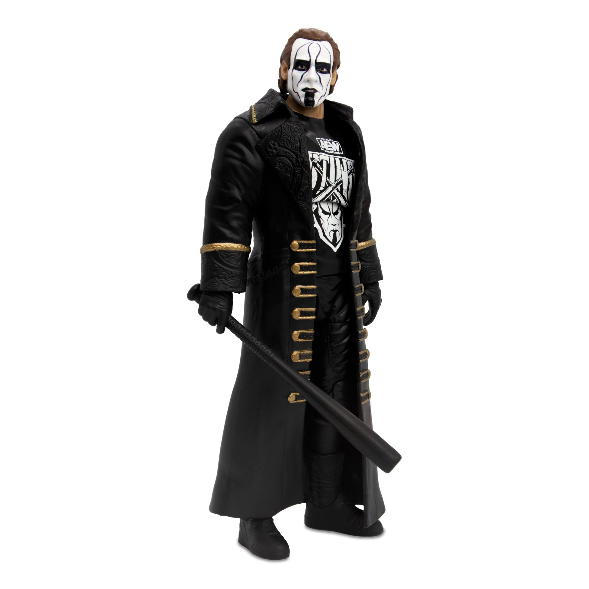 All advanced Wrestling - 6-Inch Sting Figure with Accessories - AEW Unmatched Collection Series 2 - Luminaries