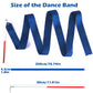 Hiunicorn 12Pcs Navy Blue Dance Ribbon For 4Th Of July Accessories, Dance Streamers Ribbon Dancer Wands For Kids Gymnastics Party Favors Boys Girls Graduation Decoration