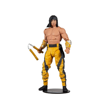 McFarlane Toys Mortal Kombat Liu Kang 7" Action Figure - Multicolored, Plastic, Model 11049-4 with Accessories