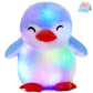 Glow Guards Penguin Plush Toy with LED Night Lights, 12'' Soft Snuggle Stuffed Animal for Kids, Perfect for Birthdays and Children's Day