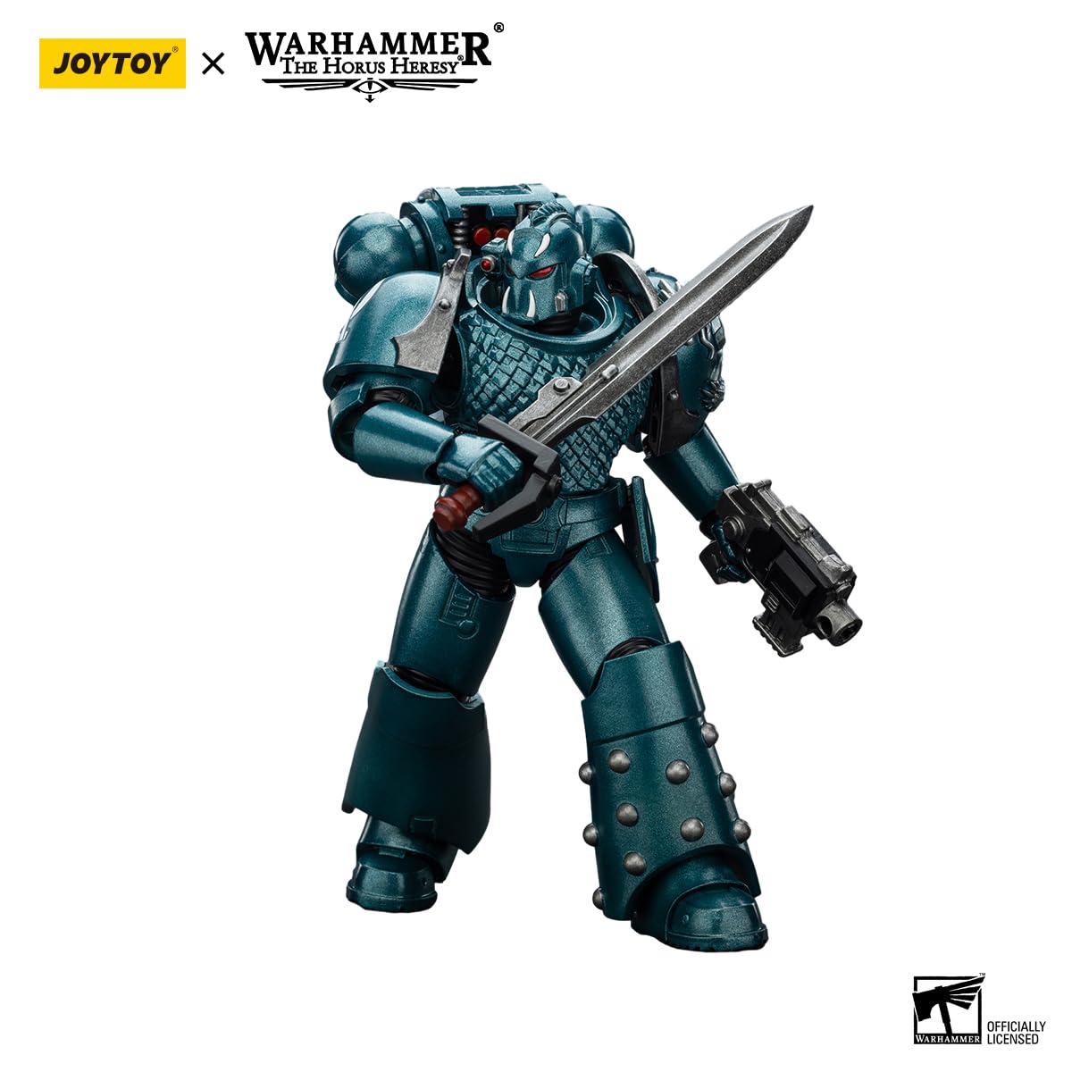 JOYTOY Warhammer The Horus Heresy Alpha Legion Headhunter Prime - 1:18 Scale 4.72in Action Figure Mecha Joy Toy Collection Model