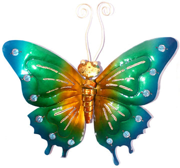 Iron Butterfly Wall Decor, Medium