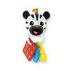 Baby Einstein Shake-a-Shape Zen Teether Toy, Multisensory, 9" H, Plastic, for Ages 3 Months and Up, Model 16885