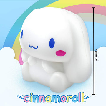 Just Toys LLC Cinnamoroll Mega SquishMe Small White Plush Toy - Soft Polyurethane (PU) Material