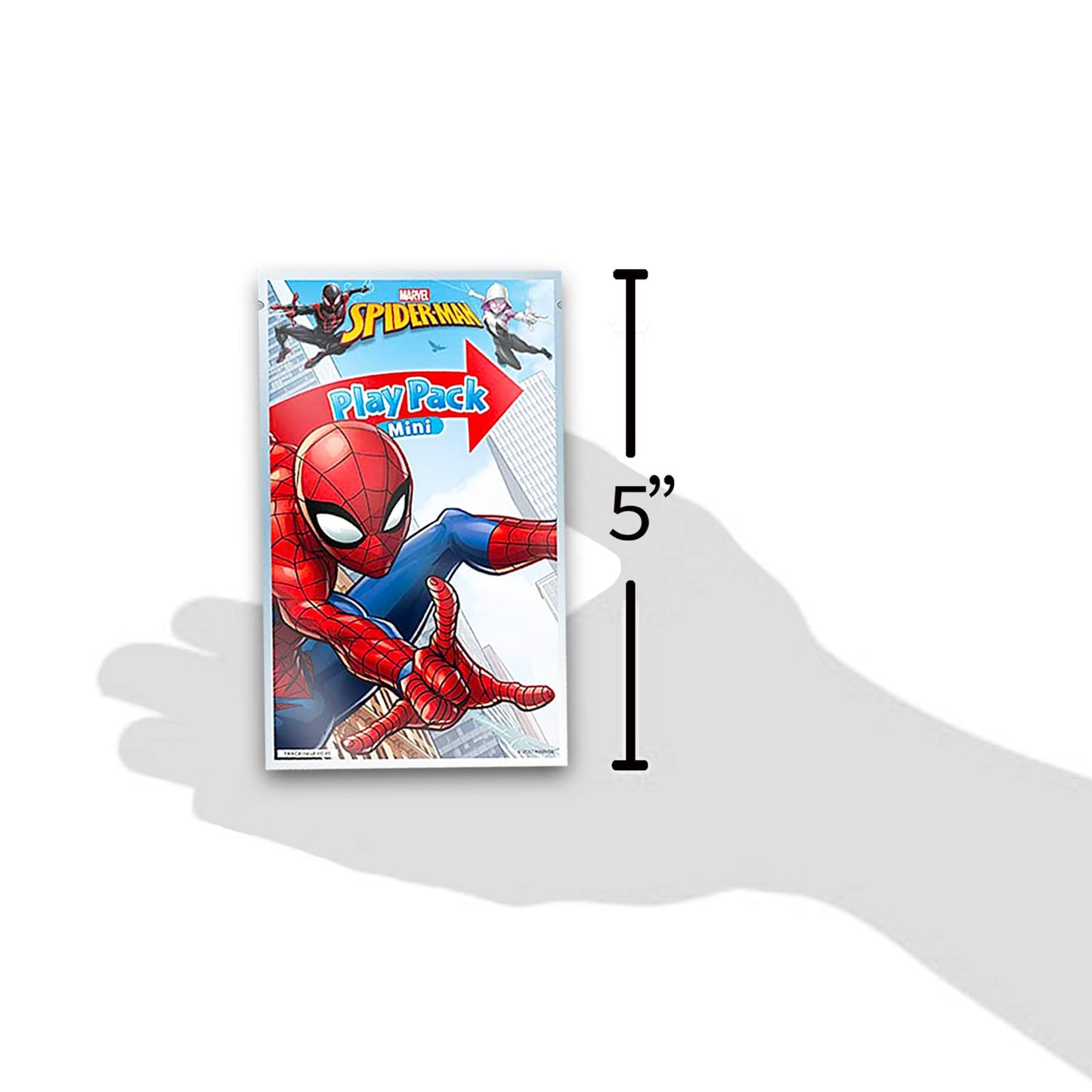 Spiderman Play Packs | Spider-man Party Favors | Spiderman Mini Play Packs | Includes Mini Coloring Book, 2 Mini Crayons and a S