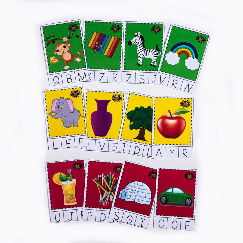 Monkey Minds//Clip The Card  Beginning Sounds 1//Early Educational Toy And Learning Activity//Concept Of Sound Recognition, Ph