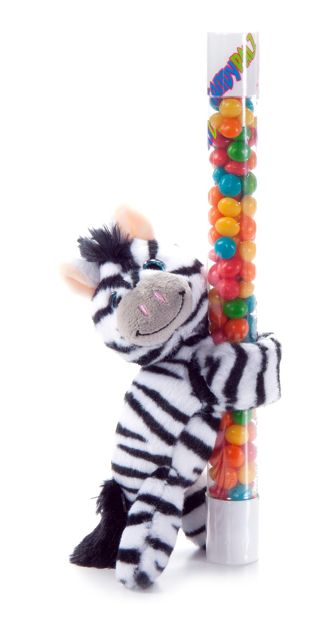 The Petting Zoo Zebra Stuffed Animal Plushie Slap Bracelet, Gifts For Kids, Candypalz, Zoologee Zebra Plush Toy