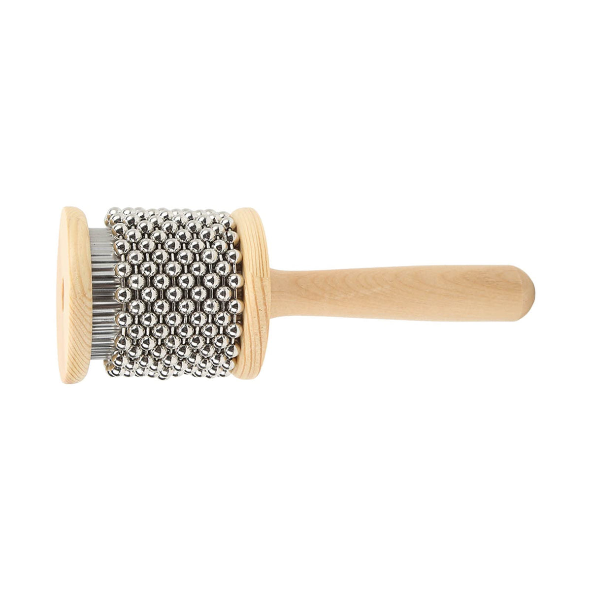 Hand Cranked Cabasa, Beautiful Sound Attractive Cabasa Musical Toy For Over 4 Years Old For Rhythm Training(Small Cabasa)
