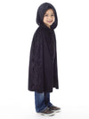 Little Adventures Deluxe Hooded Black Velvet Cloak Cape (Small Age 1-5) - Machine Washable Child Pretend Play And Party Dress-Up