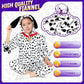 Giftinbox Toddler Dalmatian Costume Kids,Dog Costume For Kids,Unisex Spotted Dog Onesie Costume