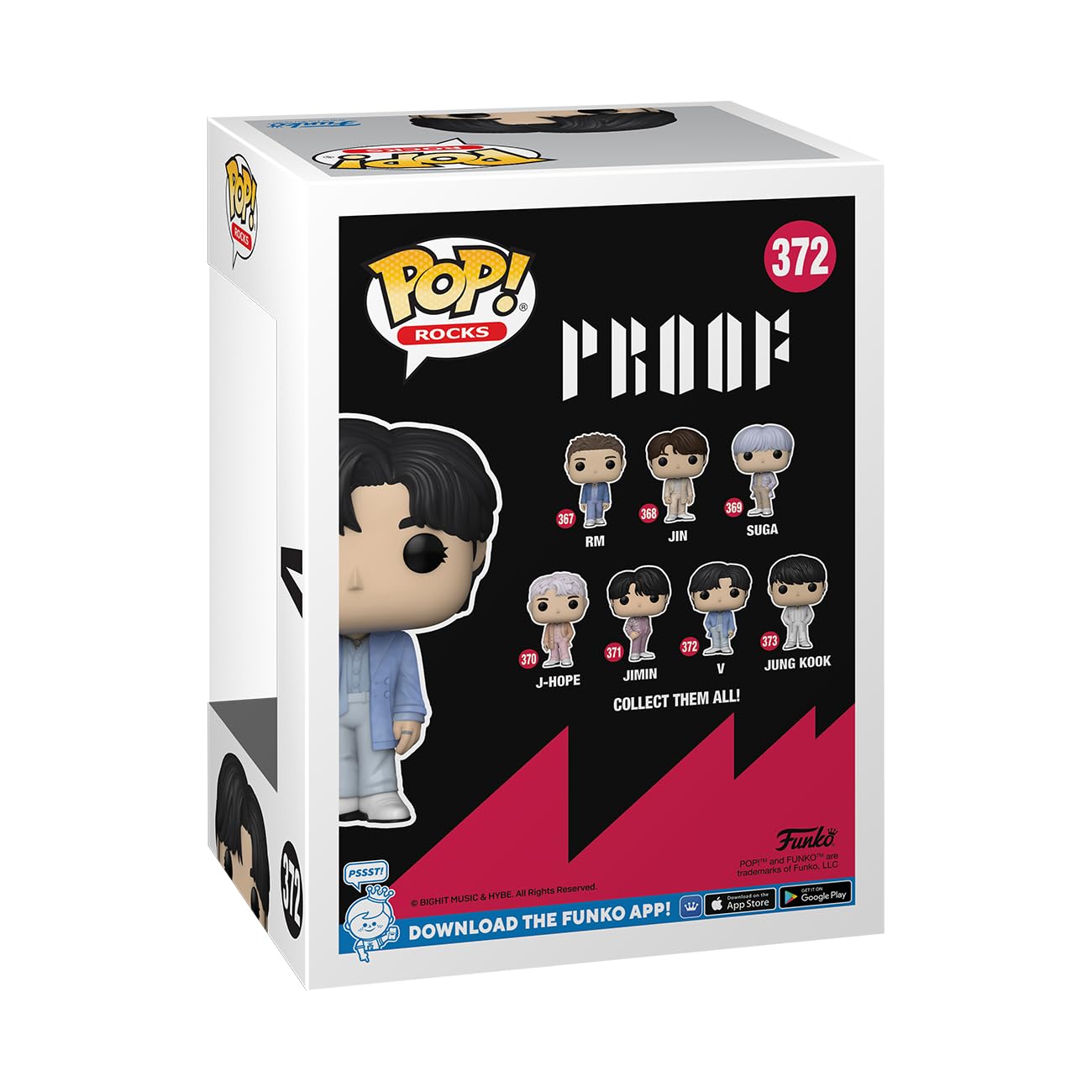 Funko Pop! Rocks: Bts - V - Collectable Vinyl Figure - Gift Idea - Official Merchandise - For Kids & Adults - Music Fans - Model Figure For Collectors And Display