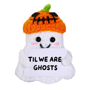 Gifts for Him Her Boyfriend Girlfriend Birthday Christmas Cute Handmade Crochet Ghost Gifts Christmas Stocking Stuffers for Wome