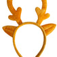 Bookmycostume Christmas Deer Reindeer Antlers Headband For Kids | Animal Antler Hair Band | Santa Claus Theme Fancy Dress Access