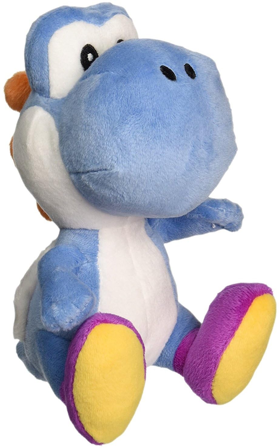 Little Buddy 1388 Super Mario Bros All Star Collection Dark Blue Yoshi Stuffed Plush, 7