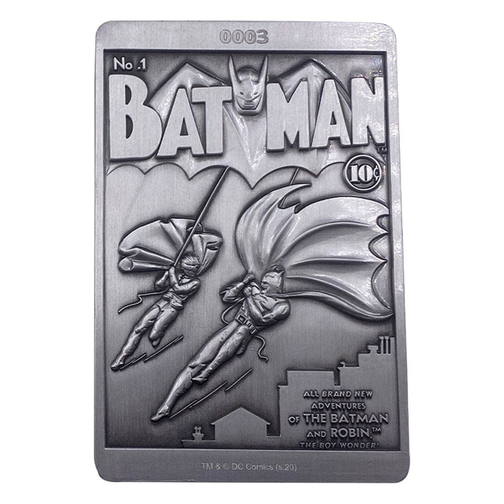 Fanattik Dc Comics Batman Collector'S Metal Ingot '9X12.5X2.5 Cm'