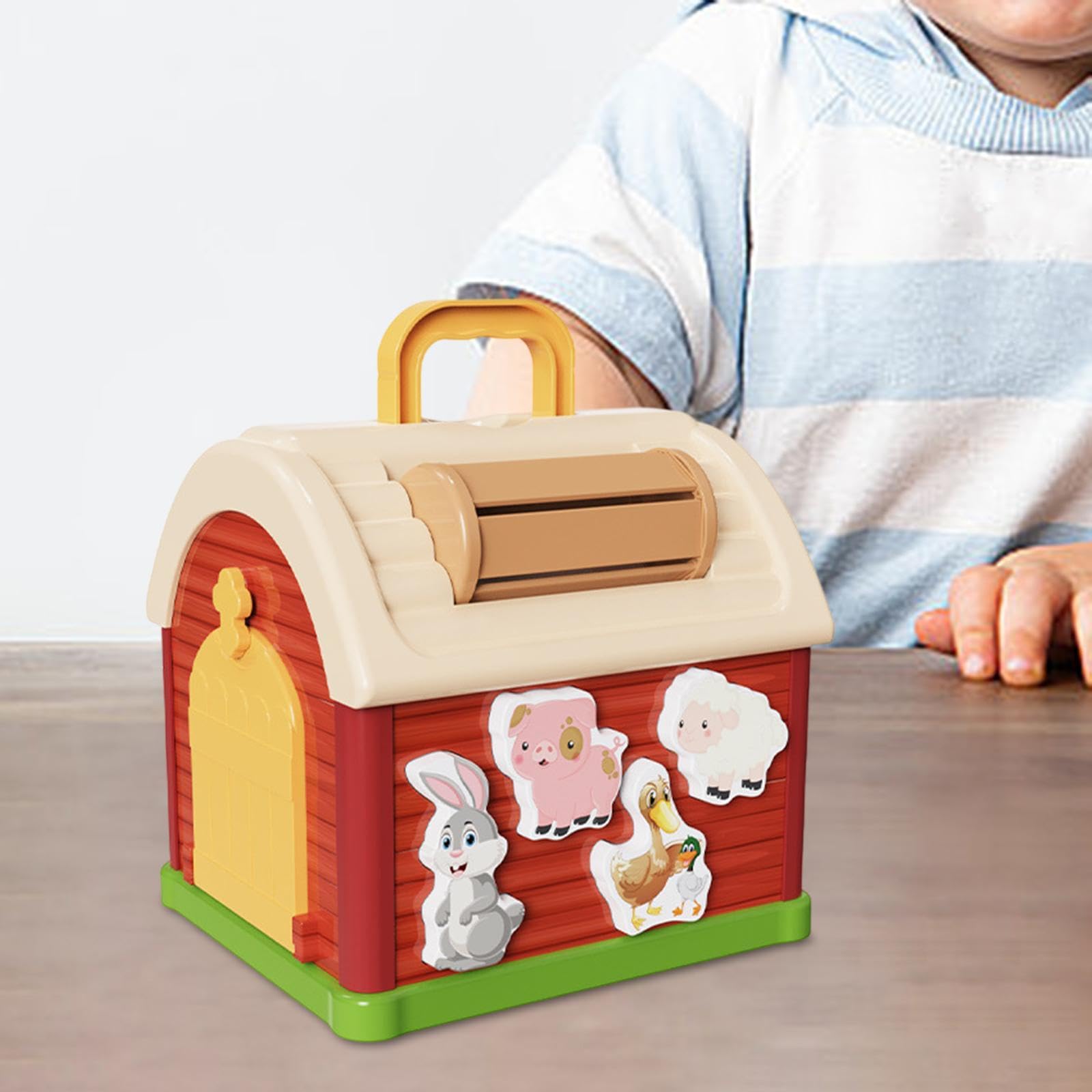 Enakshi Shape Sorter House Montessori Toy For Kids Ages 3 4 5 Years Old Holiday Gift|Toys & Hobbies | Educational | Other Educat