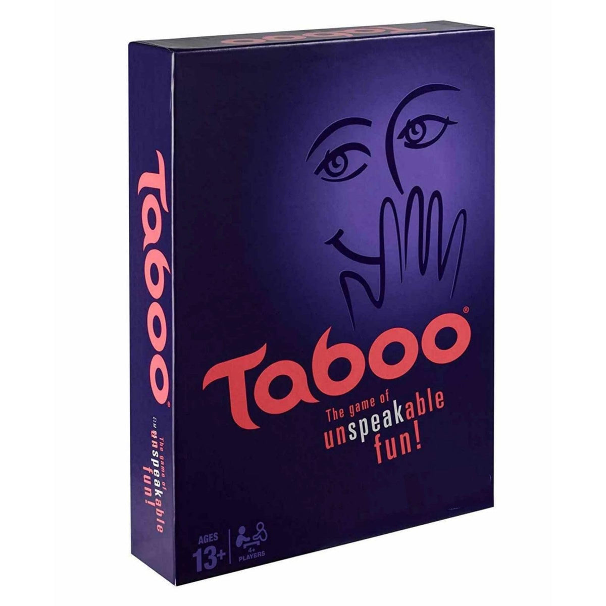 Hasbro Taboo Board Game, The Game Of Unspeakable Fun, Word Guessing Party Game For Family And Friends, Includes Cards Timer And