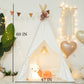 Rongfa Teepee Tent For Kids-Portable Children Play Tent Indoor Outdoor (White)