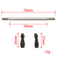 Meus Racing 1/10 Links Steel Chassis Links Kit For Traxxas Trx4 Axial Scx10 Tamiya Cco1 Redcat Gen8 1/10 Rc Crawler (70Mm)