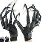 Foggizo Articulated Fingers With White Fingernails, Articulated Finger Extensions With Gloves, Halloween Finger For Any Costume,