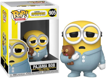 Funko Pop! Movies: Minions: The Rise of Gru - Pajama Bob, Multicolor, Model:47805