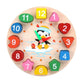 Enakshi Montessori Early Learning Educational Toy Geometry Clock Puzzles Clock Toy|Toys & Hobbies | Preschool Toys & Pretend Pla