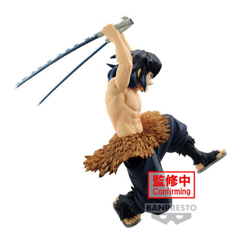 Banpresto - Demon Slayer: Kimetsu no Yaiba - Inosuke Hashibira, Bandai Spirits Vibration Stars Figure