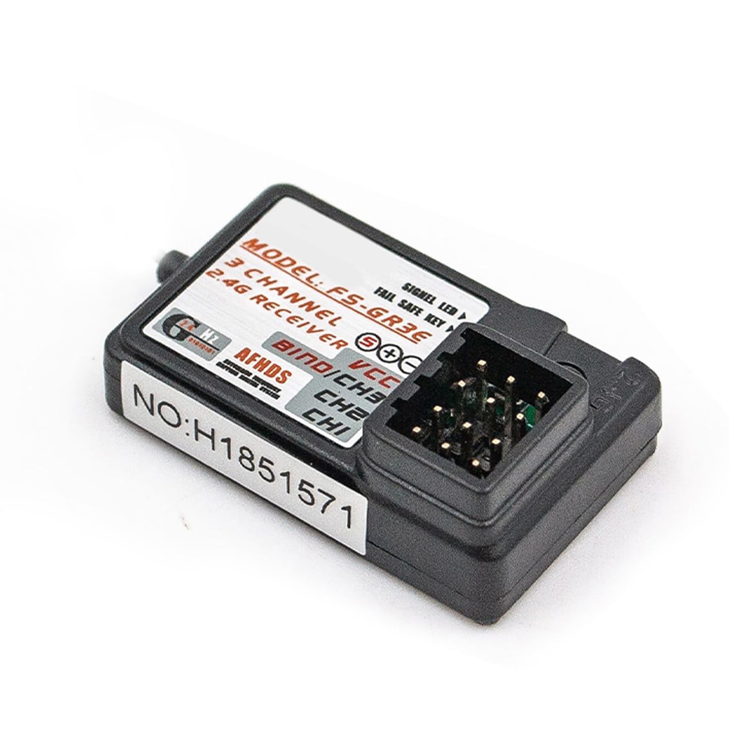 Sunydog Rc Receiver,Fs-Gr3E Afhds 3Ch Receiver For Rc Car Boat Fs-Gt2 Fs-Gt2B Fs-Gt3B Fs-Gt3C Fz-It4S