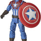 Marvel Hasbro Gamerverse 6-inch Captain America Action Figure Toy  Shining Justice protective covering  Ages 4 and Up