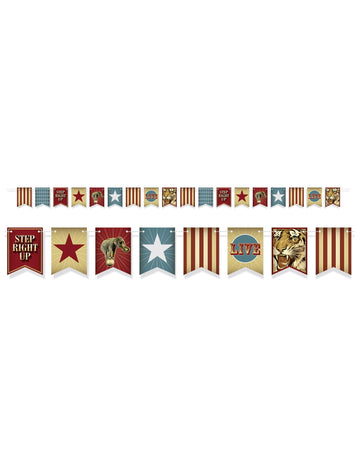 Beistle Vintage Circus Streamer