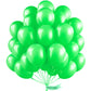 PartyWoo 12 Inch Pearl Green Balloons, 50 pcs Rubber Clover Green Balloons for Party Decorations, Birthday & Wedding Decor