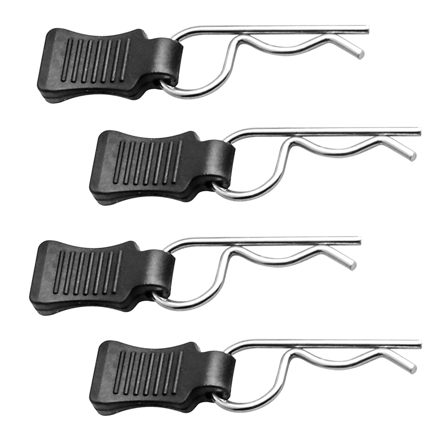 50 Pieces HobbyPark Universal RC Body Clips w/Pull Tabs Car Clips R Clips for All 1/10 1/12 Scale Redcat HPI HSP Exceed RC Car P