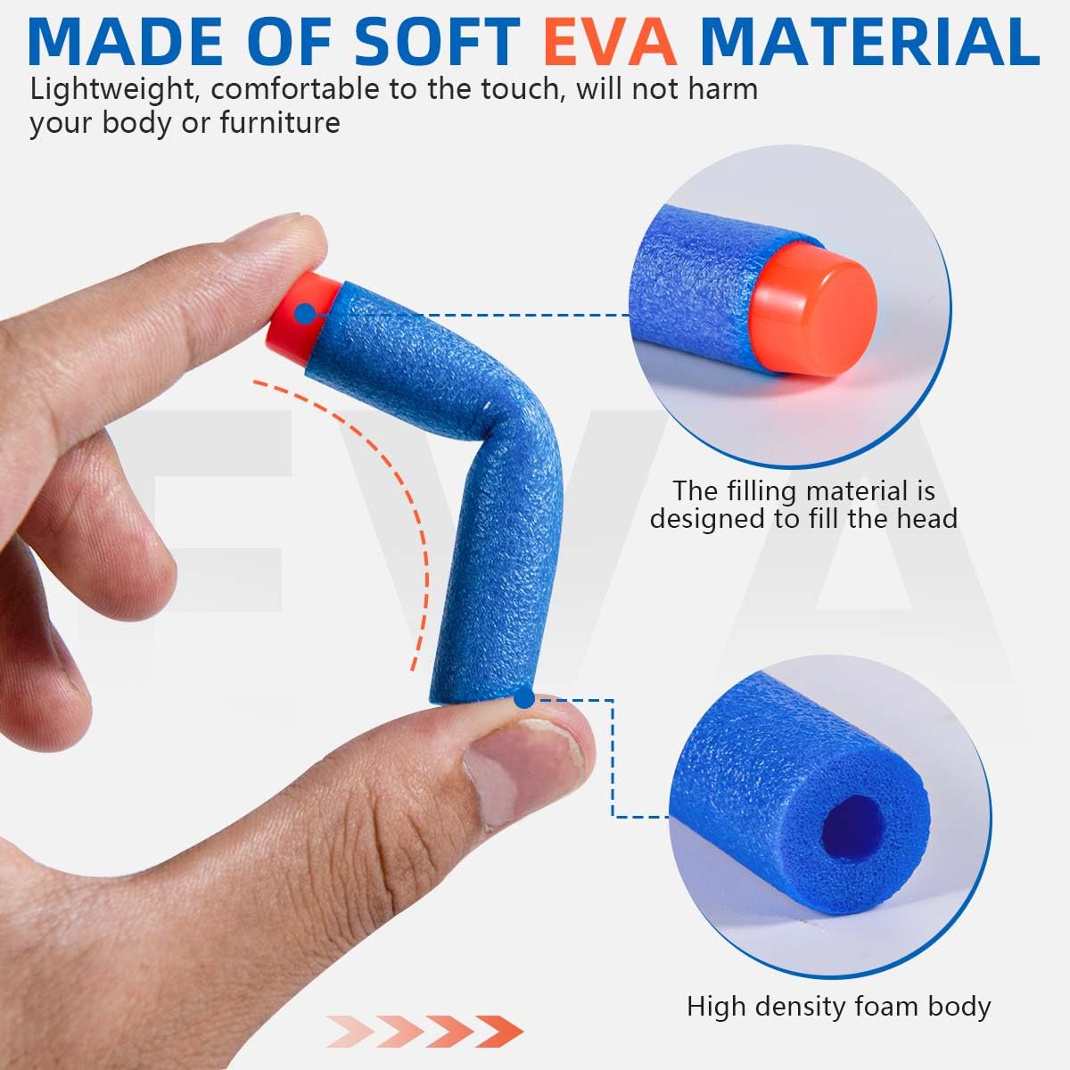 KISEER 240 Pcs Colorful Refill Darts project pieces  Pack for Nerf N-Strike advanced Series Blasters