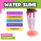 Nichole Jacklyne Pineapple Scented Yellow Water Slime Kids Toy, Non-Sticky Sensory Gift for Boys and Girls, Stress Relief Slime